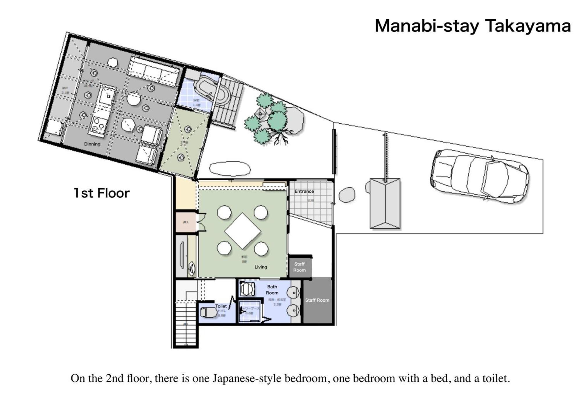 Manabi-Stay Takayama モダンな蔵ダイニングと半露天風呂付き古民家一棟貸切ホテル מראה חיצוני תמונה